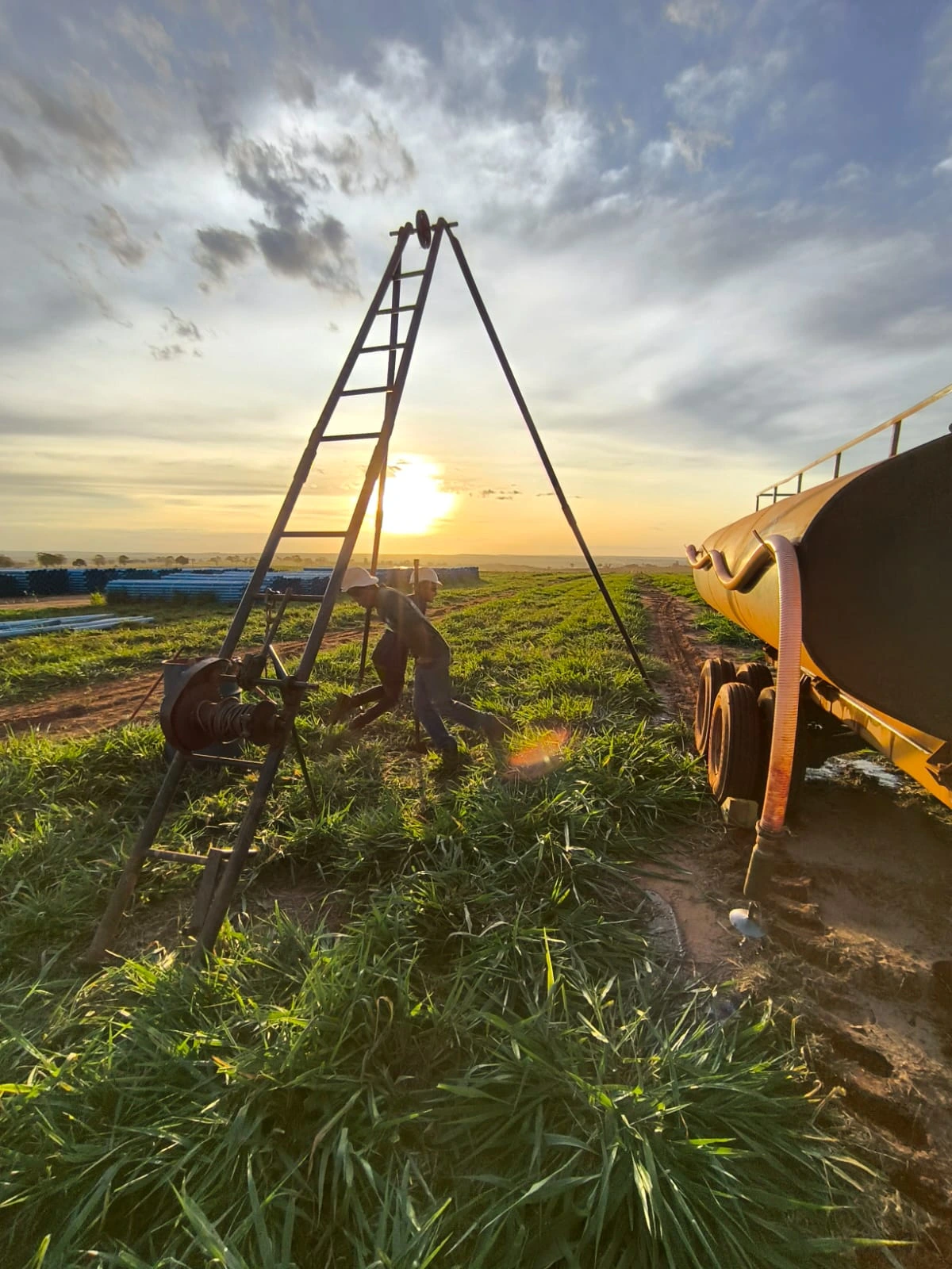 Sondagem SPT em Adrianopolis
